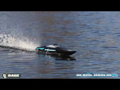 Black Marlin Brushless RTR Boat by Rage R/C